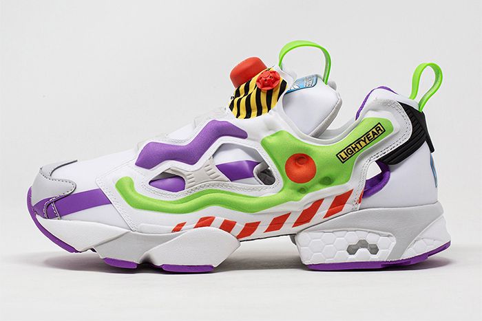 Bait Reebok Instapump Fury Toy Story 4 Buzz Lateral Solo