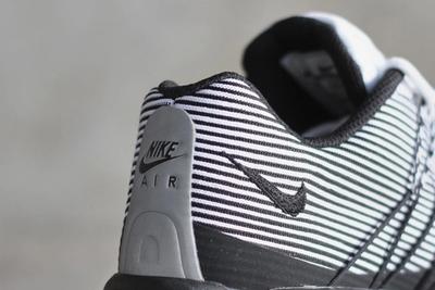 Nike Air Max 95 Ultra Jacquard Pinstripe Black White 1