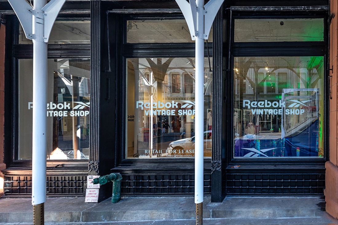 Reebok’s Vintage Shop Pop-Up