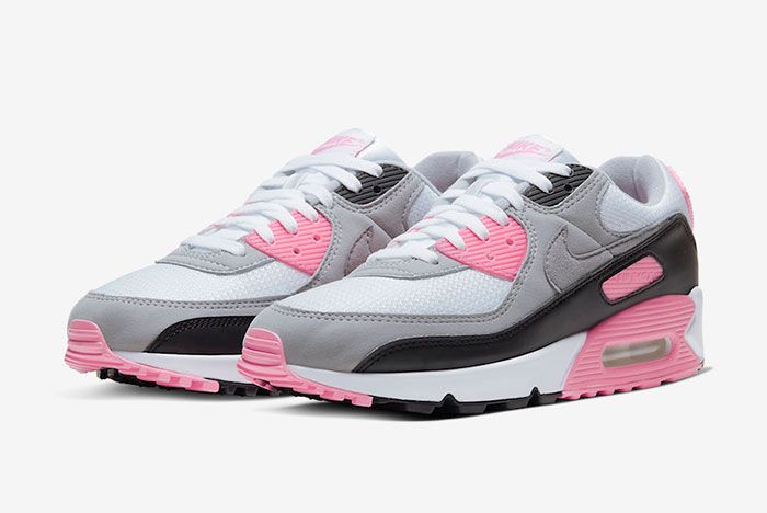 air max pink grey white