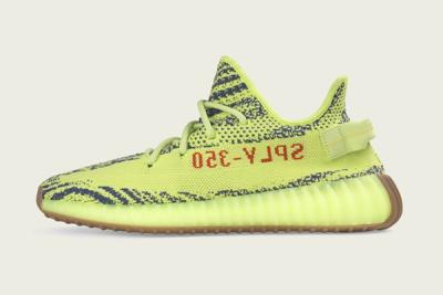 Adidas Yeezy Boost 350 V2 Semi Frozen Yellow 2019 Release Date Lateral