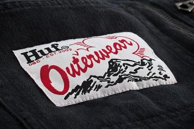 Huf Outerwear Woven Label 1