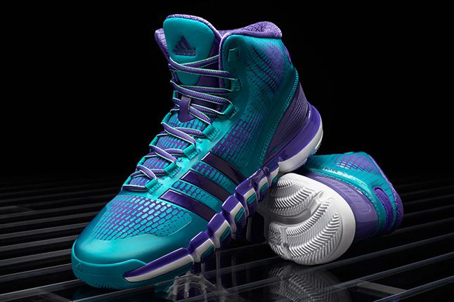 Adidas Crazyquick Teal Purple Pair 1
