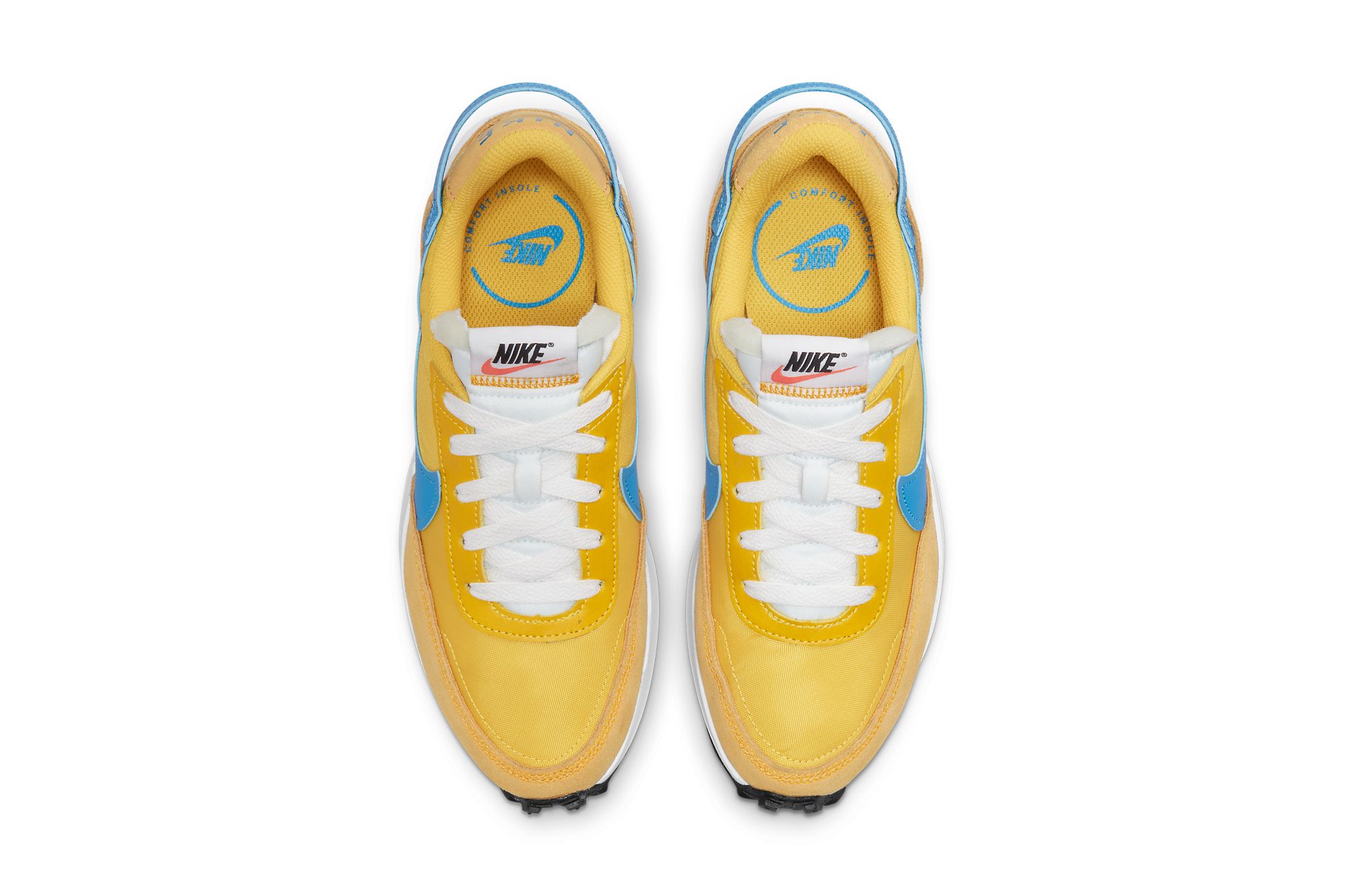 Nike Waffle Debut Yellow/Blue