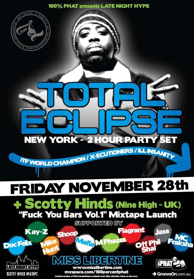 Late Night Hype Presents Total Eclipse X Ecutioners 3