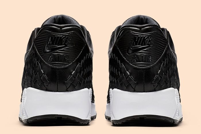 Nike Air Max 90 Woven Black White 6