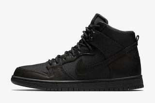 nike sb dunk high triple black