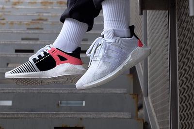Adidas Eqt Support 9317 White Turbo Red 3