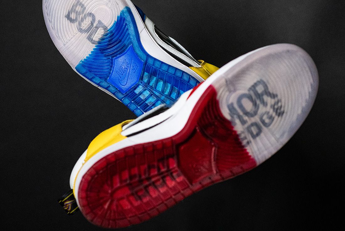 shoe surgeon BODYARMOR nike dunk custom