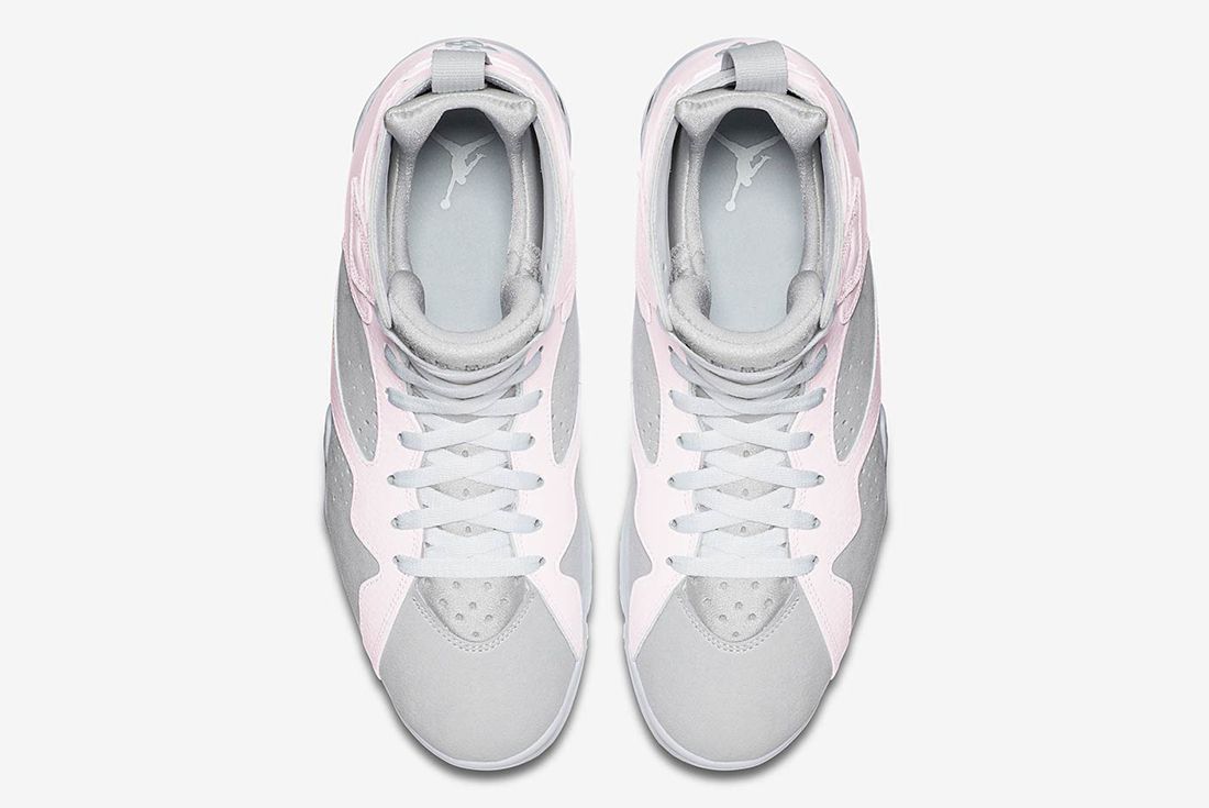 Mens Air Jordan 7 VII Retro Pure Money White Metallic Silver