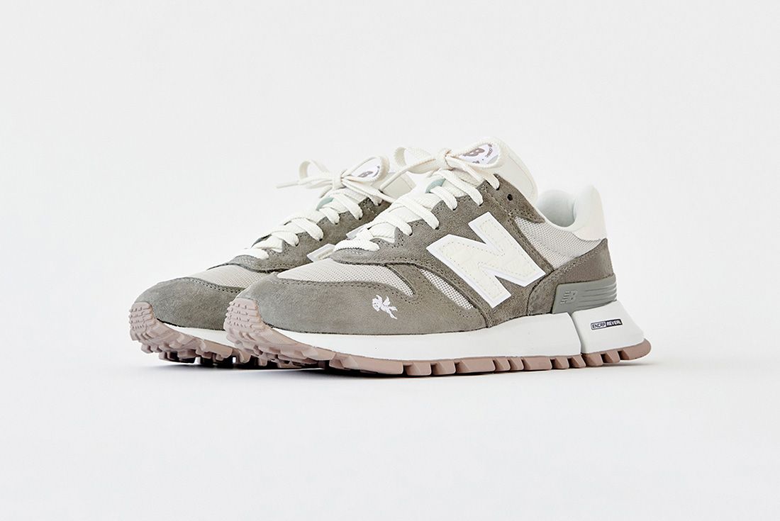 kith New Balance MS1300k1 グレー/ホワイト New Balance RC 1300 Kith 10th Anniversary Elephant Skin Grey