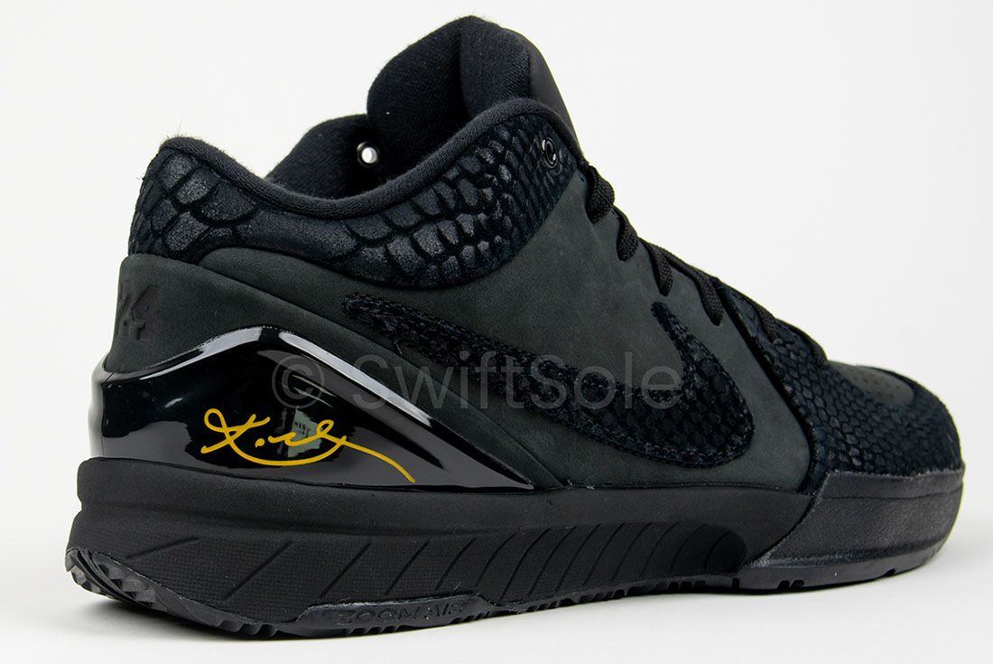 Official Look: Nike Kobe 4 Protro 'Black Mamba' - Releases