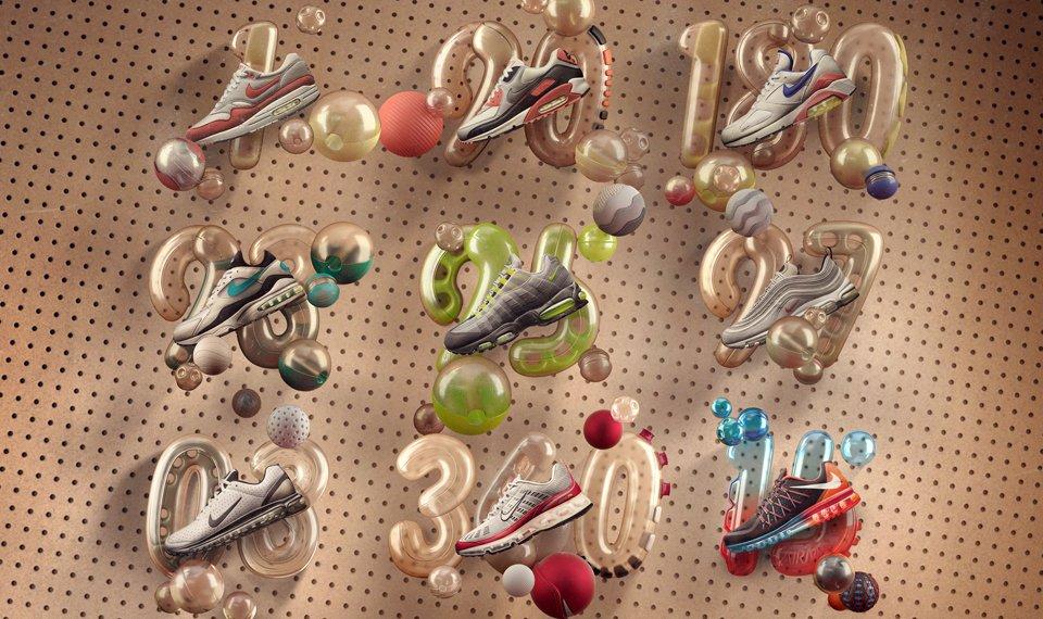 nike air max chronological order