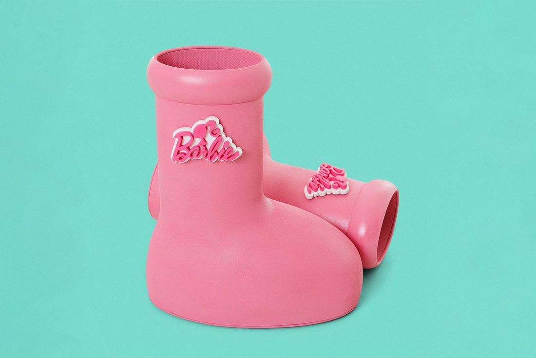Barbie Custom Big Pink Boot