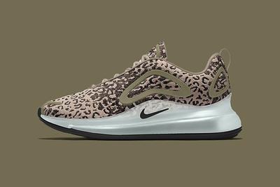 Maharishi Nike Air Max 720 By You Leopard Camo Bq7699 991 Olive