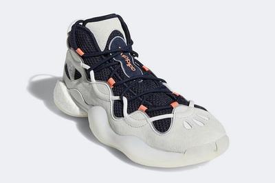 Adidas Crazy Byw 3 Iii White Legend Ink Coral Ee7961 Front Angle