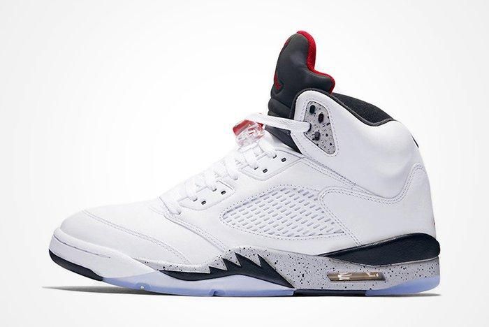 Air Jordan 5 (White Cement) - Sneaker Freaker