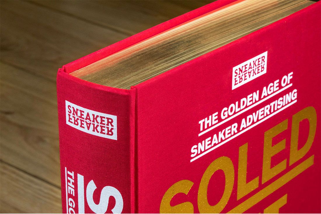 Sneaker Freaker SOLED OUT Book Friends and Family Spine Close
