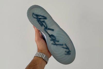 Nike Dunk Low Virgil Abloh Futura Laboratories Blue Sneakers Collaboration