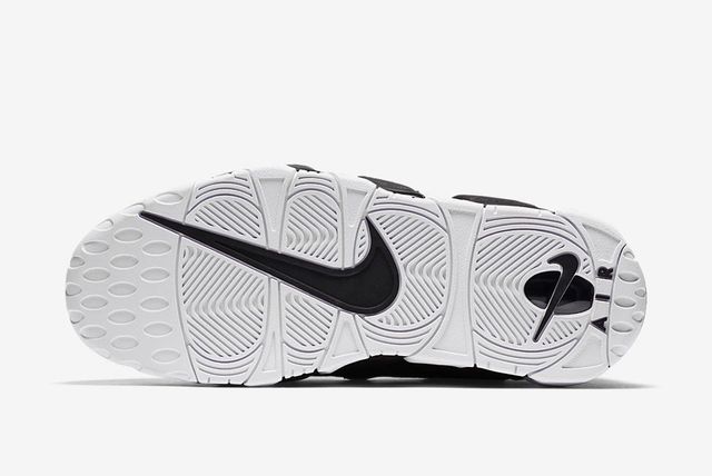 Enrich Your Collection With The Nike Air More Money In Black And White 