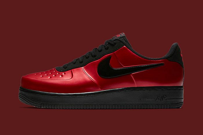 Nike's Air Force 1 Foamposite Hybrid Shines in Gym Red - Sneaker Freaker