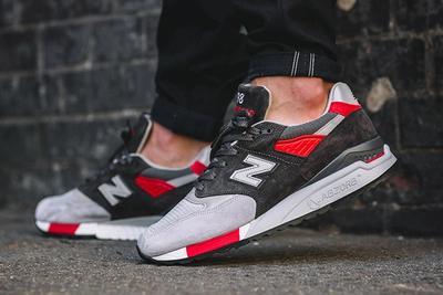 New Balance 998 Made In Usa Grey Red 6