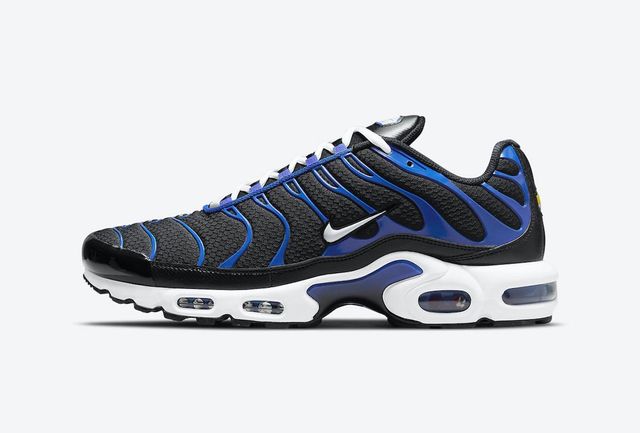 royal blue and black air max