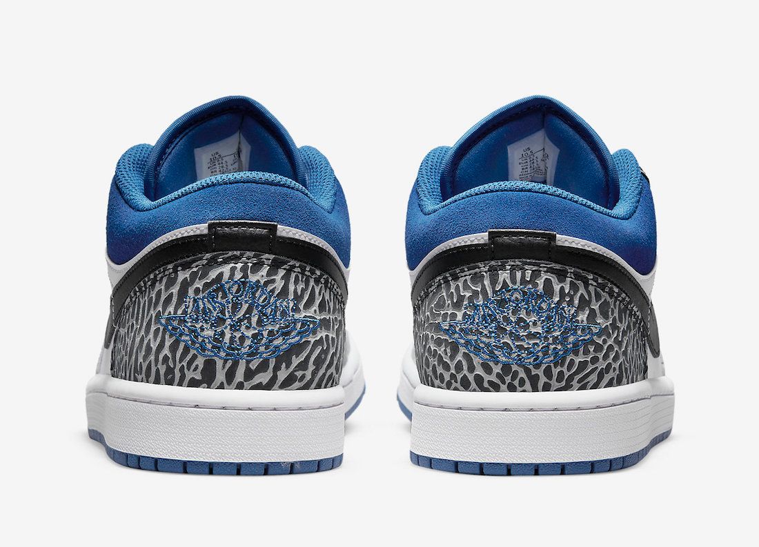 Official Images: Air Jordan 1 Low 'True Blue'