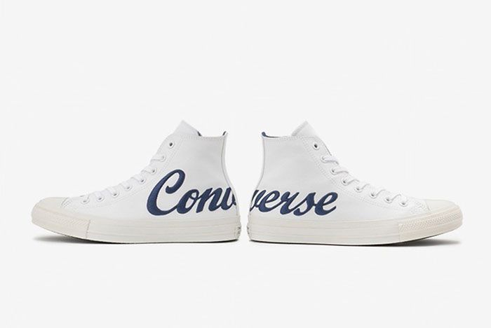 Converse Chuck Taylor Script Logo White 2 Pair