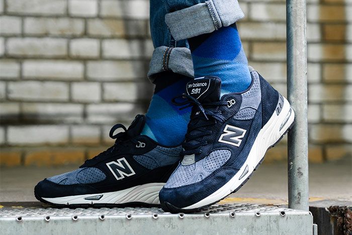 On-Foot: New Balance's M 991 'Dr. Brown' and 'Navy Seal' - Sneaker ...