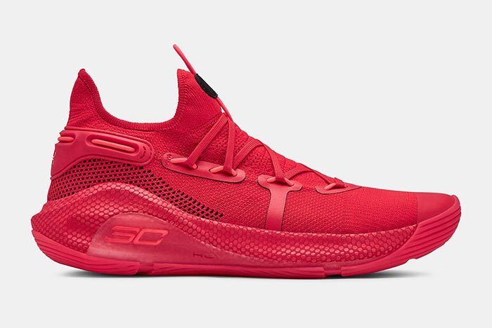 Under Armour Curry 6 Red 1