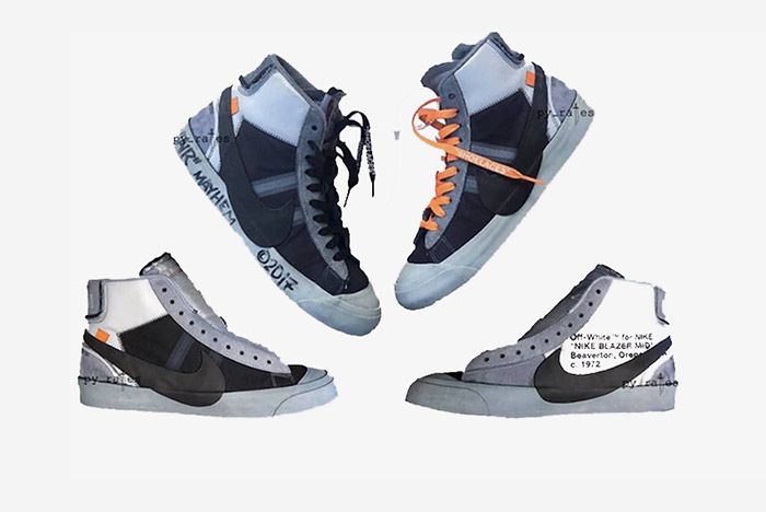 Incoming: Flashy New Nike x Off-White Blazer Studio Mid - Sneaker 