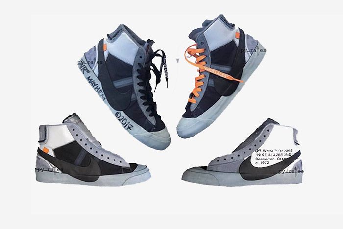 nike blazer studio mid off white