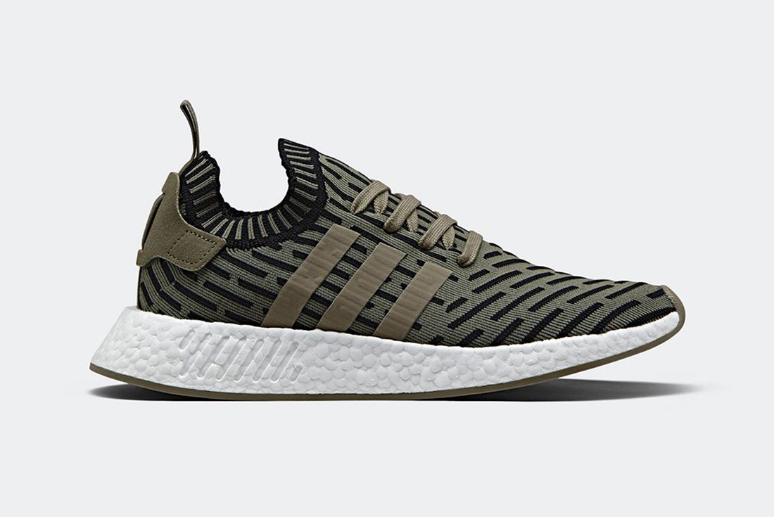 Adidas Nmd R2 Olive Shadow Noise 1