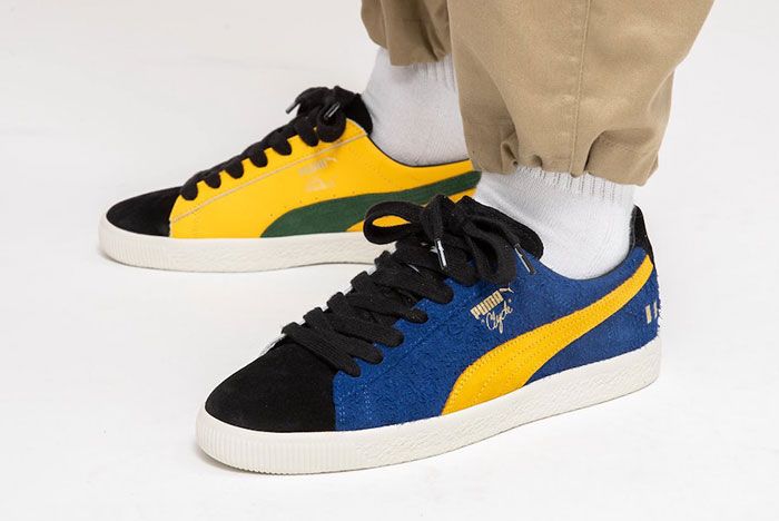 The Hundreds Puma Clyde Decades On Foot Left Lateral