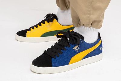 The Hundreds Puma Clyde Decades On Foot Left Lateral