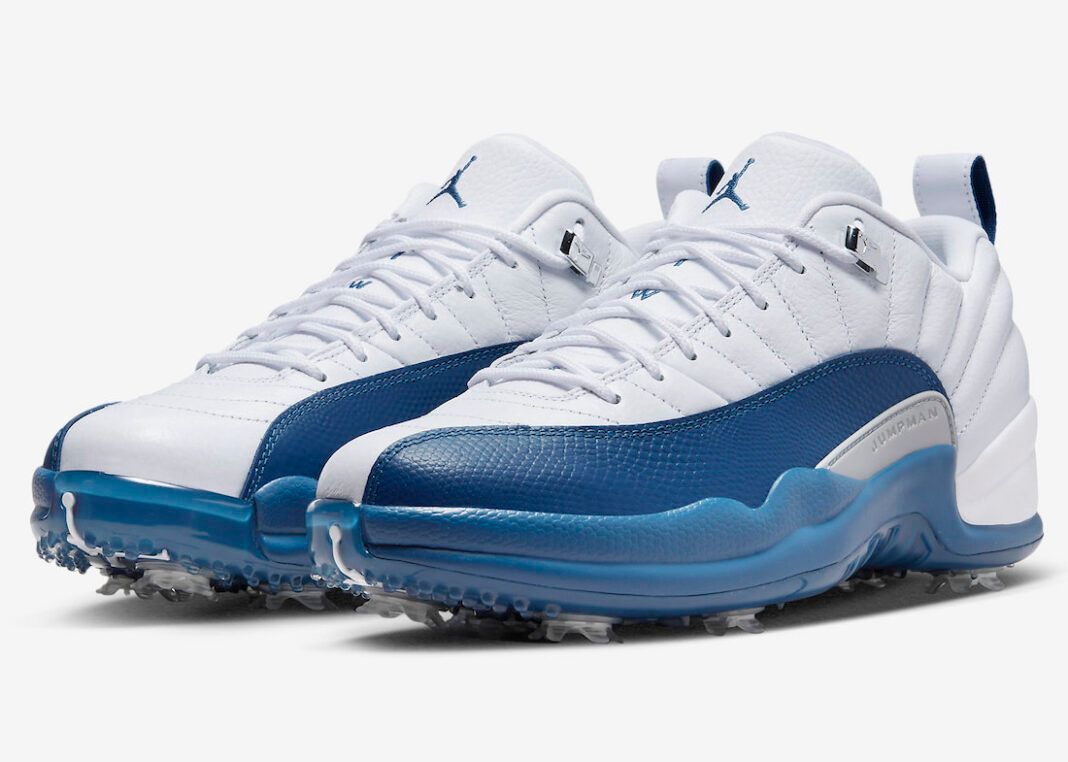 Release Details: Air Jordan 12 Low Golf 'French Blue' - Sneaker ...