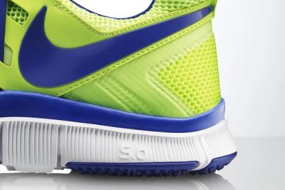 Nike Free Trainer 5 0 Volt Neon Heel Detail 1