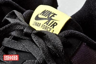 Nike Lunar Force 1 Low Black Yellow 3 1