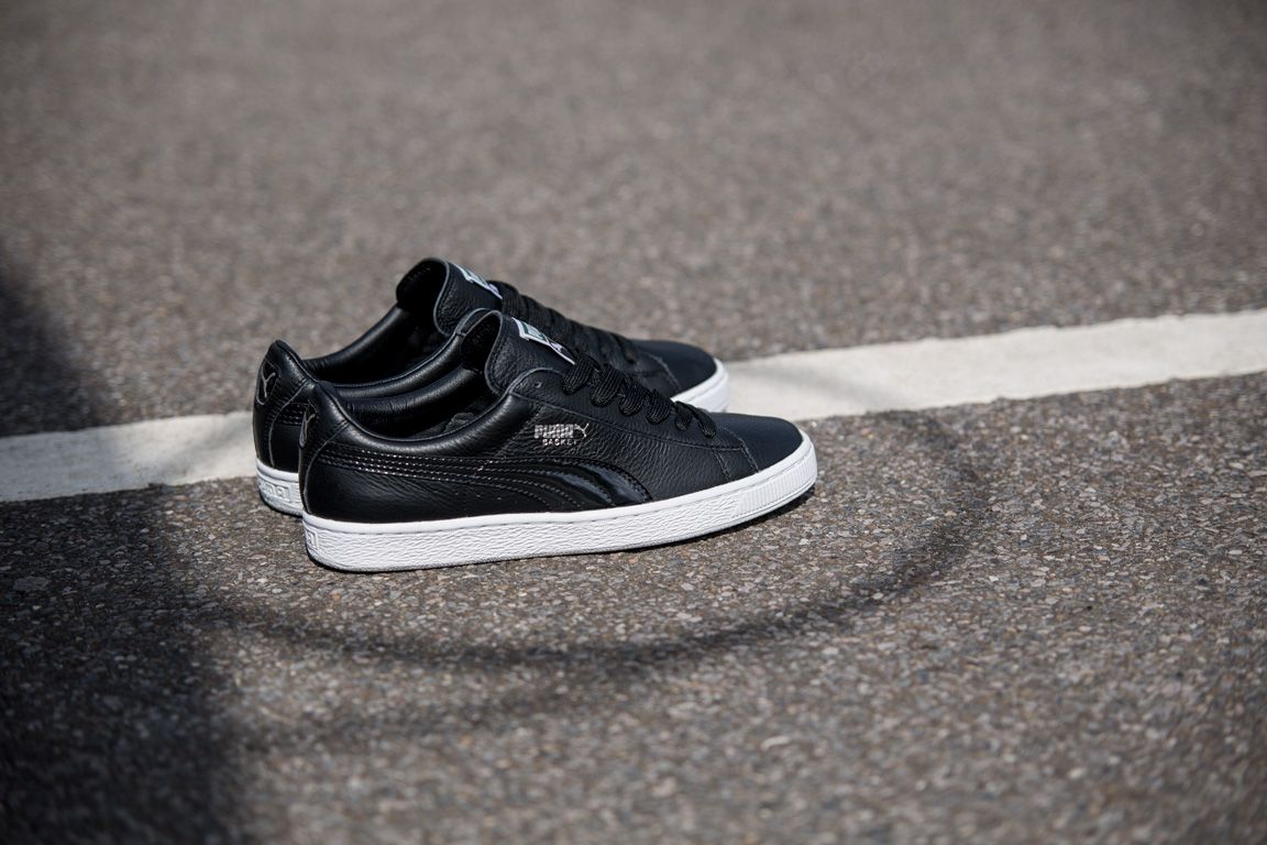 Puma Basket Black And White Pack 4