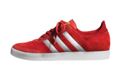 Adidas Busenitz Adv Red Pair Side Profile 1