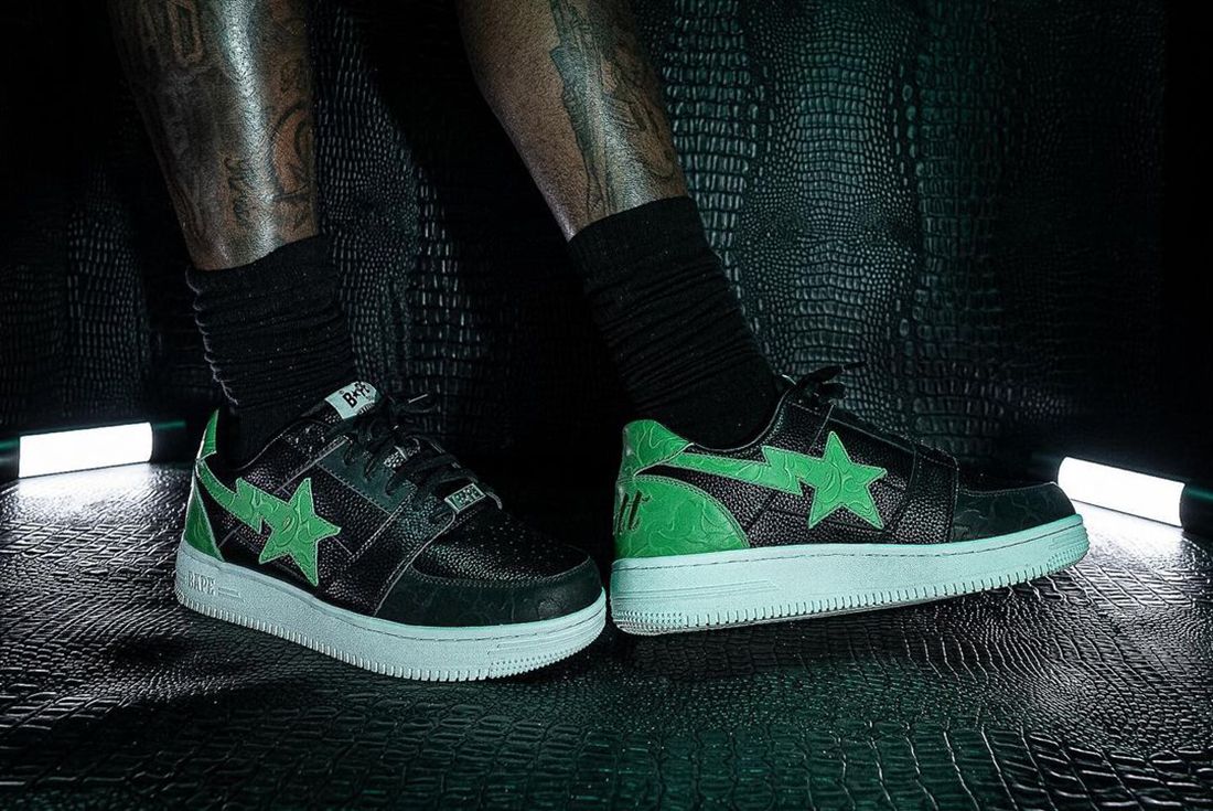 Gunna Gets Drippy With a BAPE STA Colab