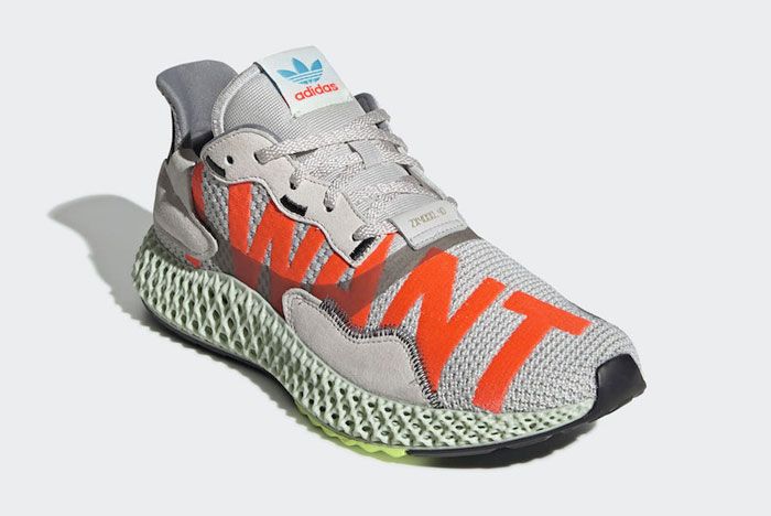 Adidas Zx4000 4 D I Want I Can Front Side