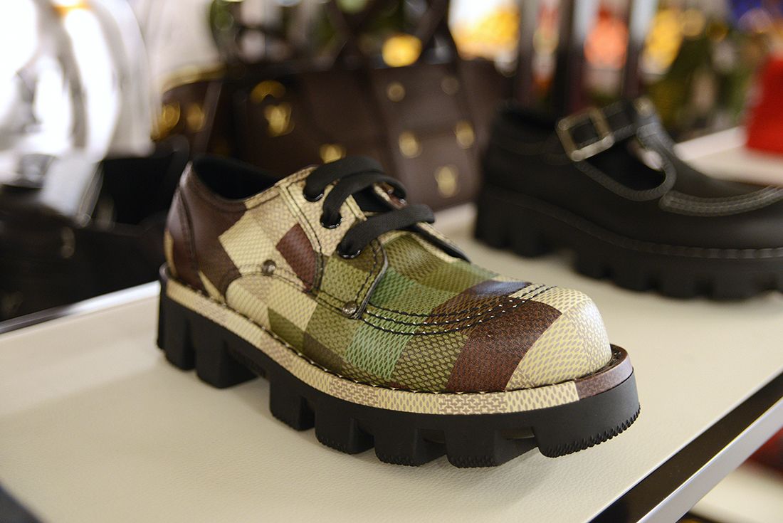 louisvuitton's Head of Design Men's Footwear Mathias Patillon shared a look  at LV's Spring/Summer 2024 collection including boots, shoes…