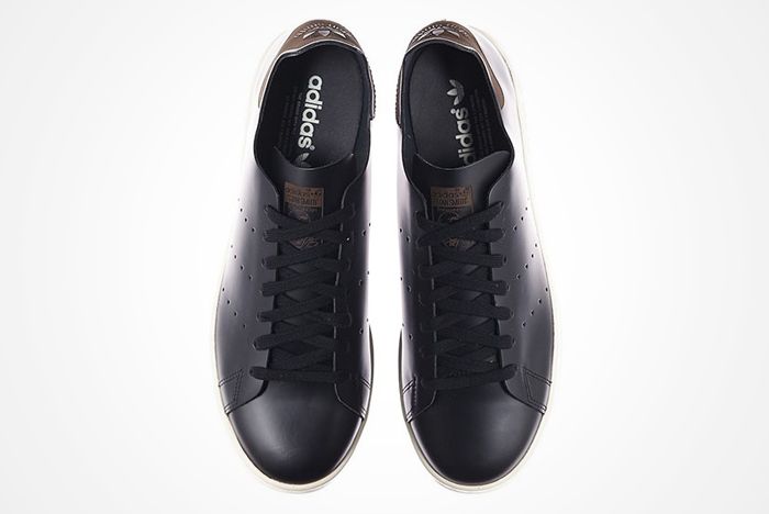 Adidas originals stan smith deconstructed black best sale