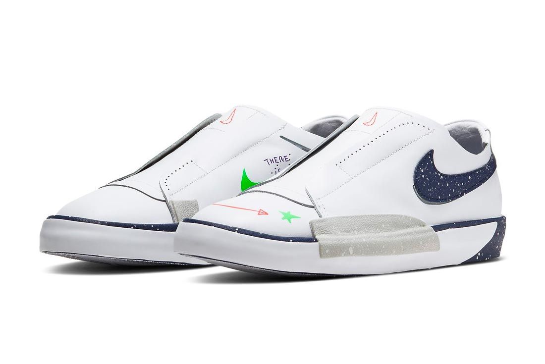 nike blazer slip on