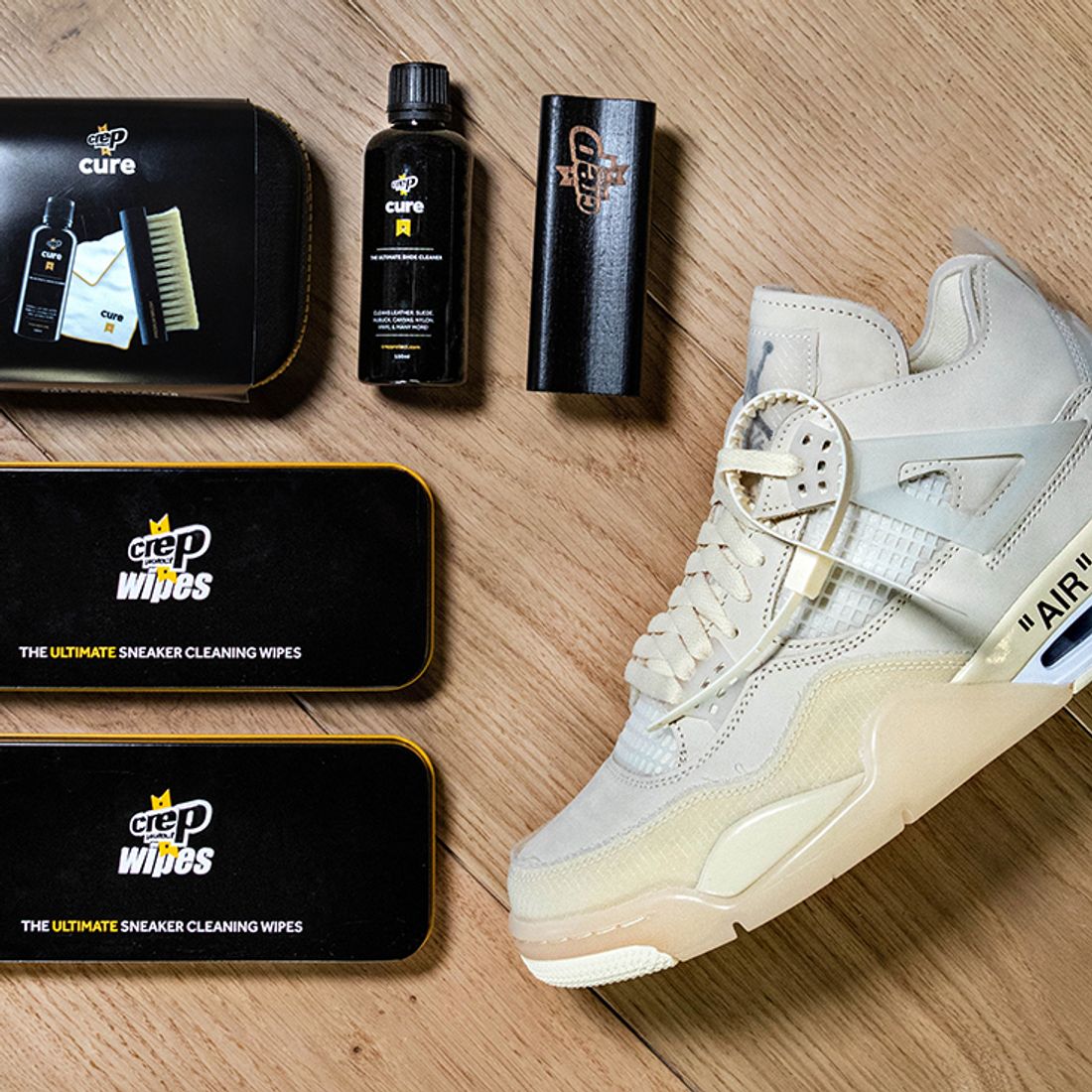 Sovesal Ekspert Afslut Win the Off-White x Air Jordan 4 'Sail' Plus Crep Protect Goodies! -  Sneaker Freaker