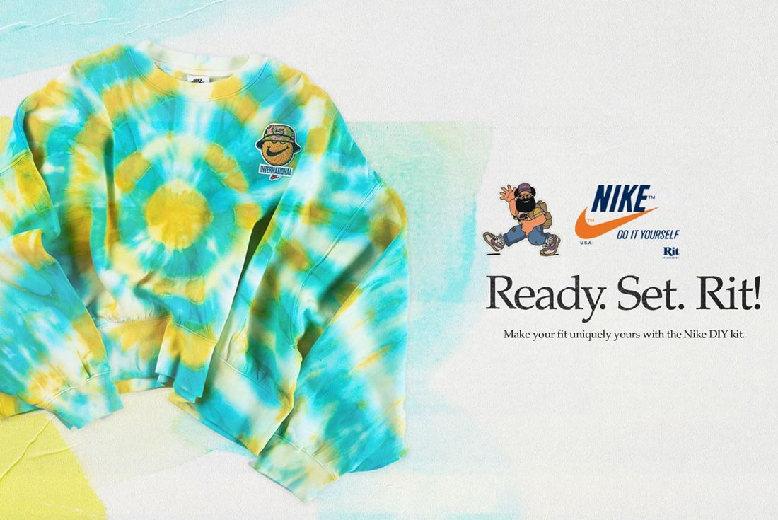 Nike and Rit Team Up to Create the Ultimate Tie-Dye Starter Pack