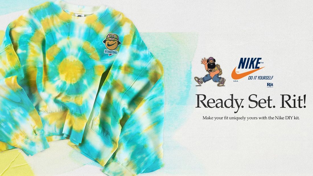 Separar Popular Chaqueta Nike and Rit Team Up to Create the Ultimate Tie-Dye Kit - Sneaker Freaker