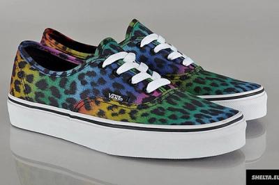 Vans Authentic Leopard Skate Shoe 1